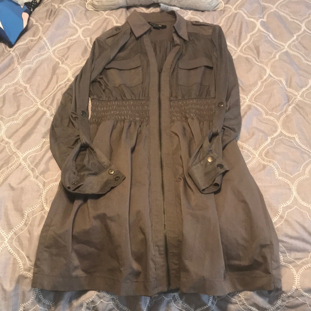 Forever 21 zip dress